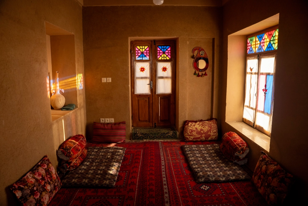 Inside a village home in Qaleh Bala